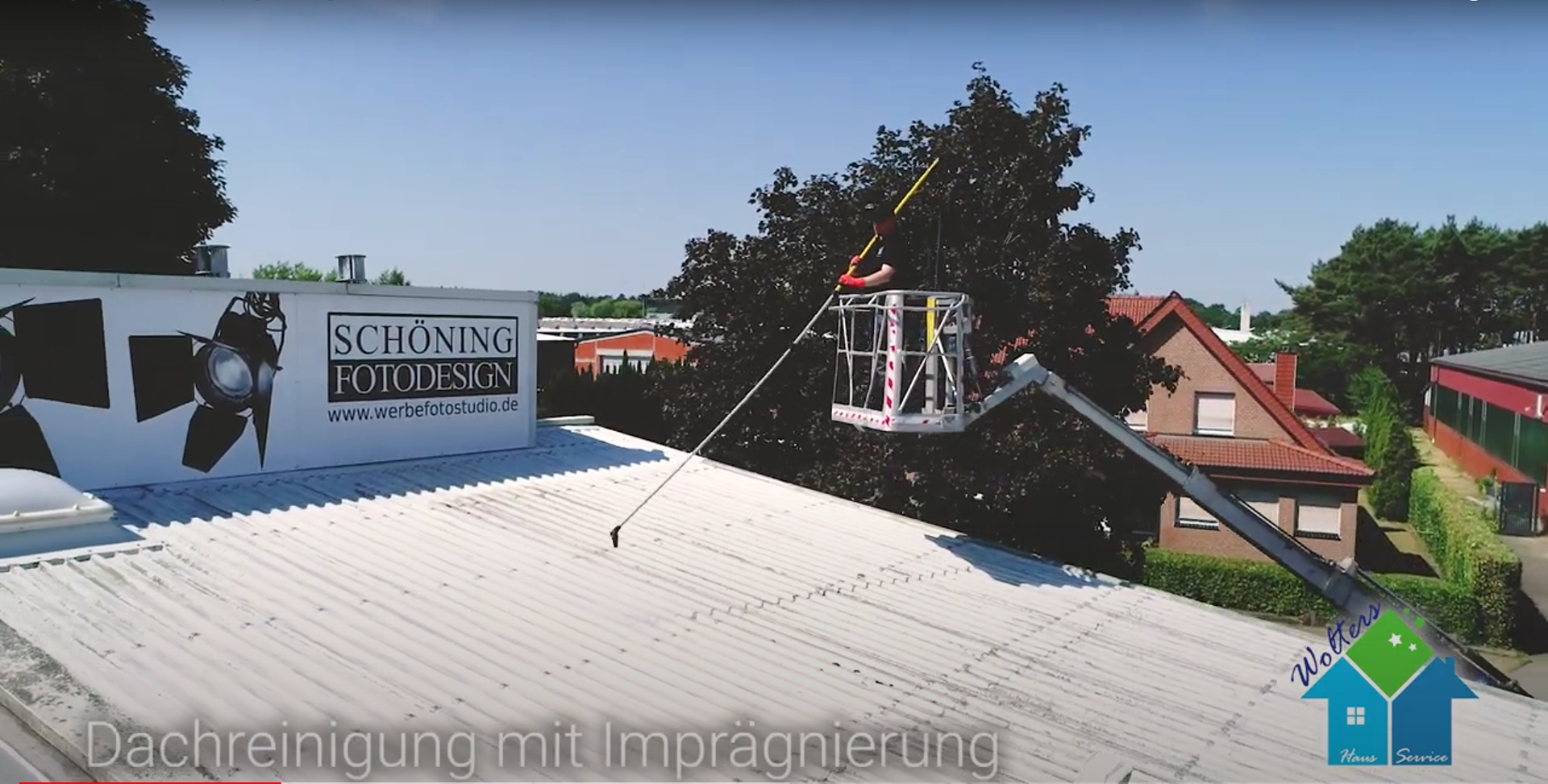 Einsatz am Ferienhaus in Walchum.